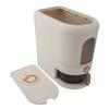 11lb Rice Dispenser Multipurpose Automatic Large Grain Container Household Cereal Dispenser Bucket with Lid for Kitchen Soybean Corn