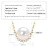 Double Layer Freshwater Pearl Choker Necklace, s925 Sterling Silver, 18k Gold Plated, Gift for Christmas and Qixi