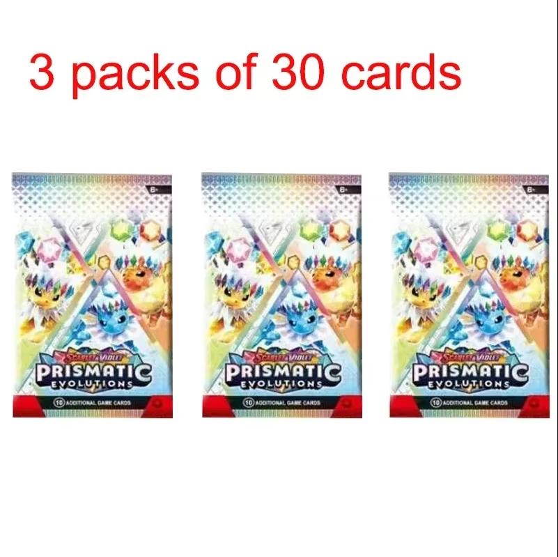 @Prismatic Evolutions 360Pcs Pokemon Card Journey Together Stellar Crown 151 Ultra Prism English Booster Battle Transaction *///