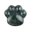 Faux Crystal Cat Paw Ornament Healing Natural Stone Kitten Paw Statue Carving Animal Claw Figurine Desktop Decoration Cat Lovers Gift