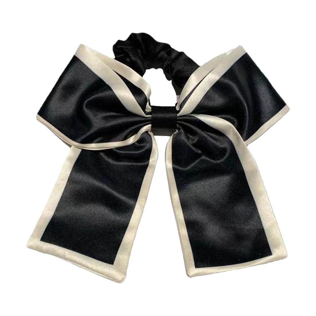 1/2pcs Elegant Hair Ties For Women Sweety Bowknot Hair Rope Girls Fashionable Daily Life Hair Accessory Trendy Hair Ropes