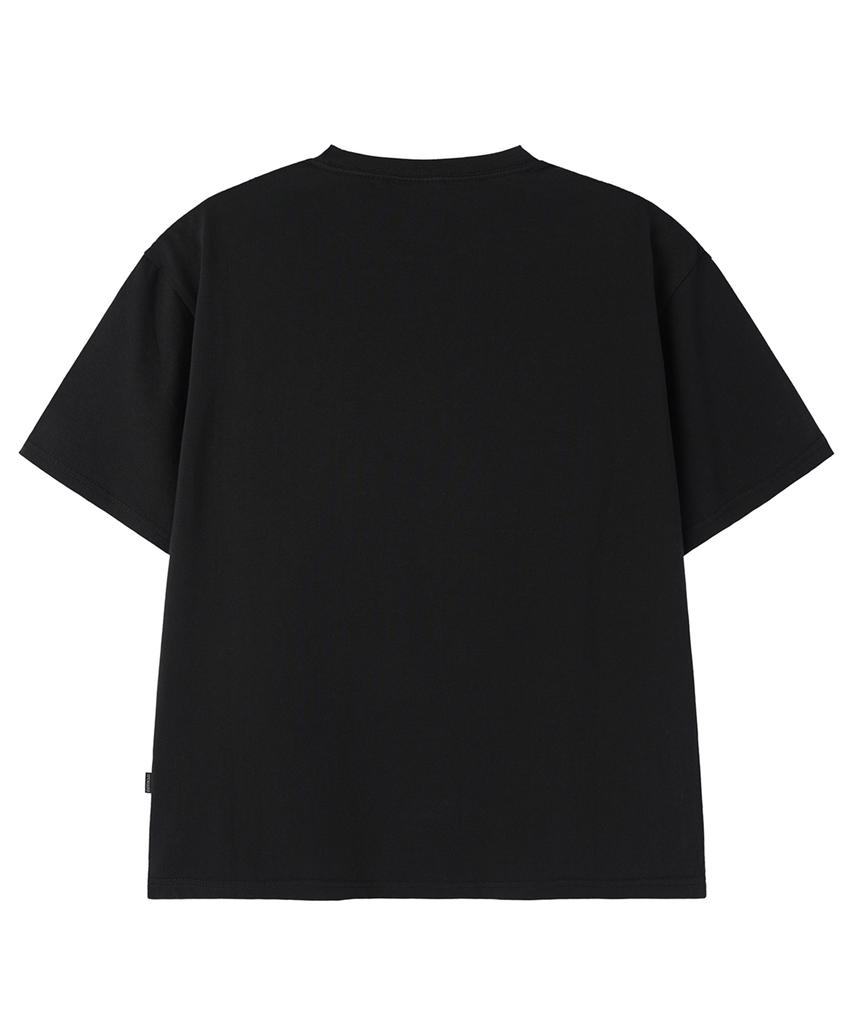 Opeunyadeu(Owai) Opyd Camo Crop Tee - Black
