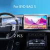 Tempered Glass Screen Protector For BYD BAO 5  2023 2024 2025 car 15.6inch gps Navigation and 12.3inch instrument interior film