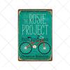 Segni Metallici Bici Vintage Poster Retro Bici da Ciclismo Decorazione Bar Pub Club Shabby Chic Pittura Artistica da Parete Targhetta 20x30cm
