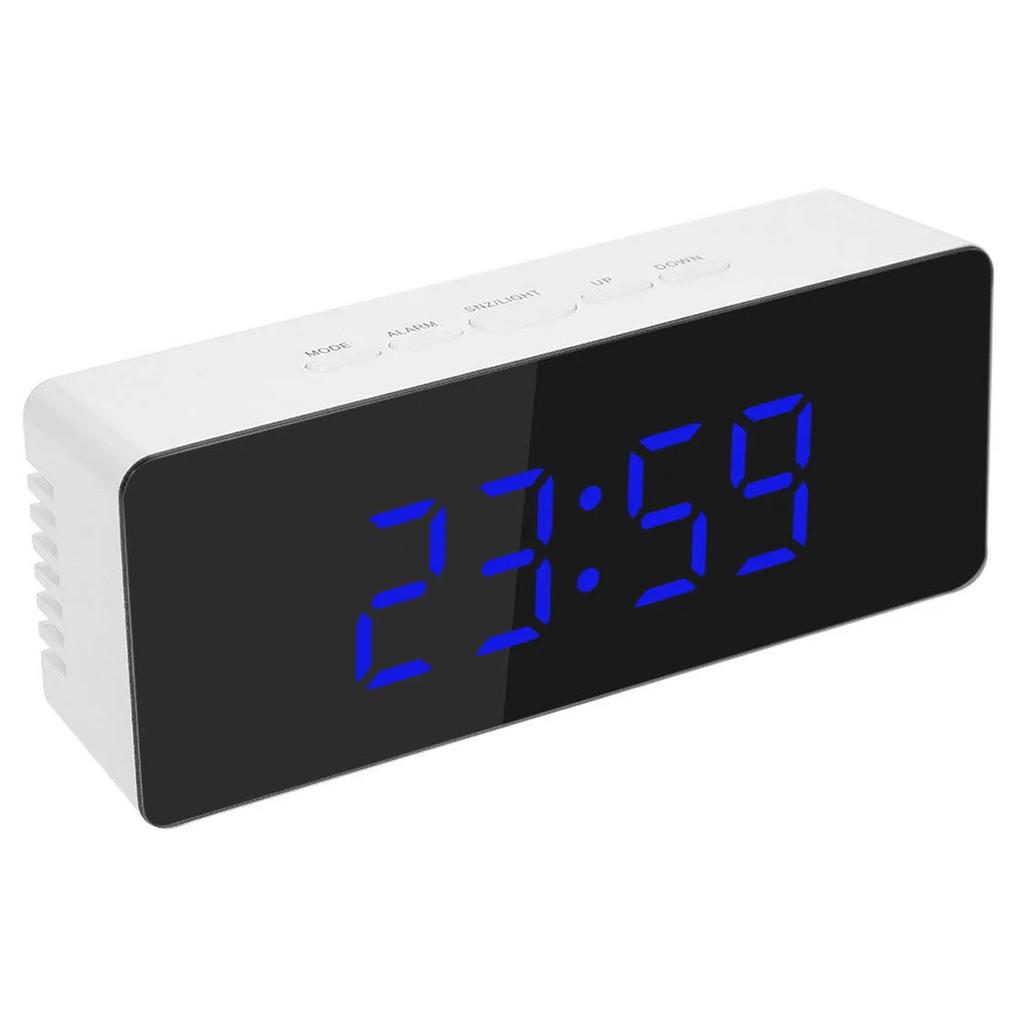 USB Power LED Table Clock Bedroom Bedside Digital Electronic Office Desk Alarm for Home Decor Desk Table Clocks Home Decor