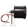 12000 RPM Universal LED Motocycle Tachometer Analogue Tacho Gauge Black 12V Bike