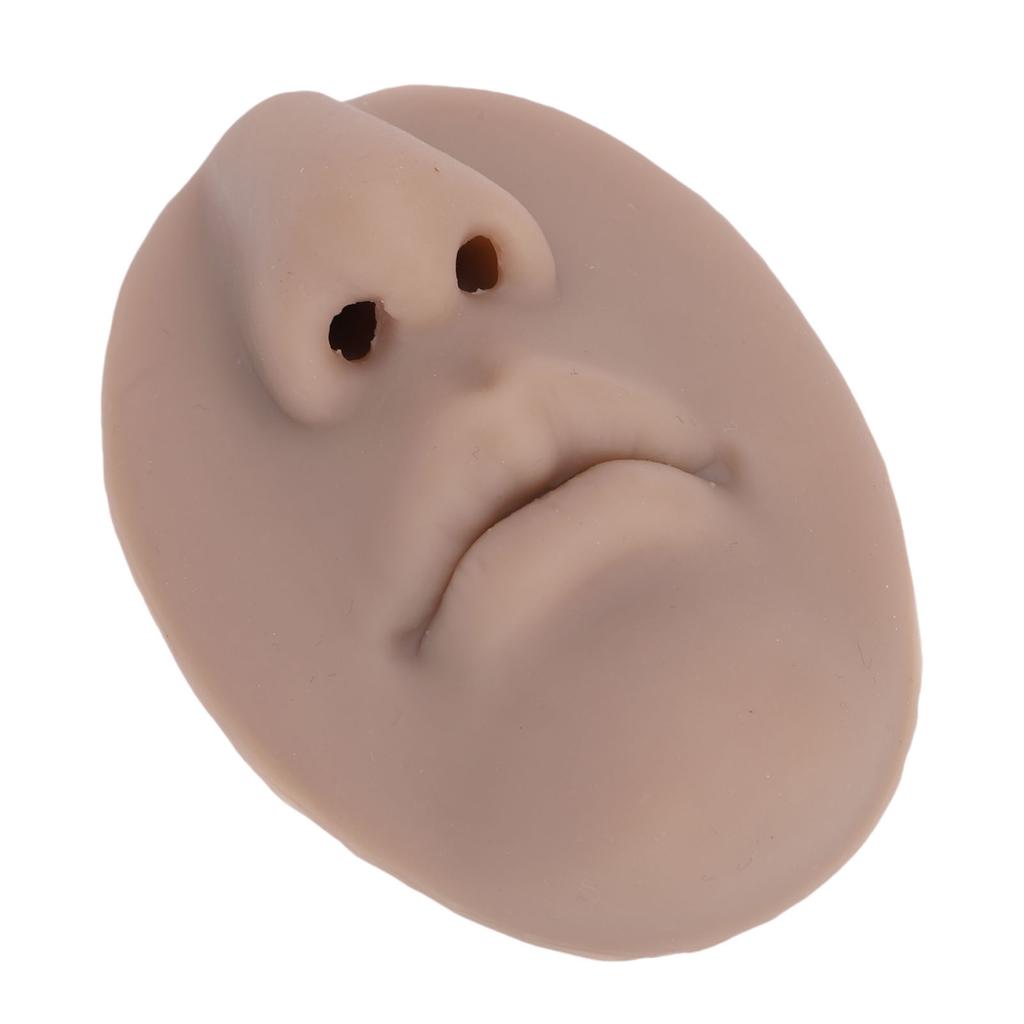 5D Silicone Nose Mouth Model Soft Simulating Lip Piercing Practice Model for Jewelry Display Teaching