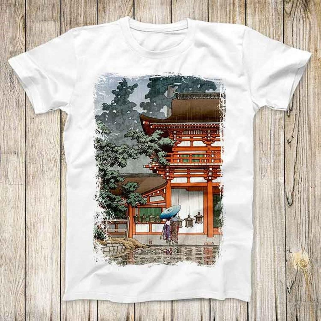 Nara Kasuga Jinja Shrine Top Tee Best Cute Gift Men Women Unisex T-Shirt 3106