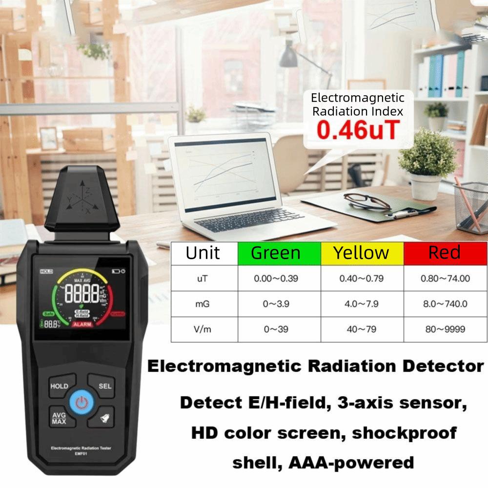 High Precision Electromagnetic Radiation Detector EMF01 Ghost Hunting Detector  Halloween