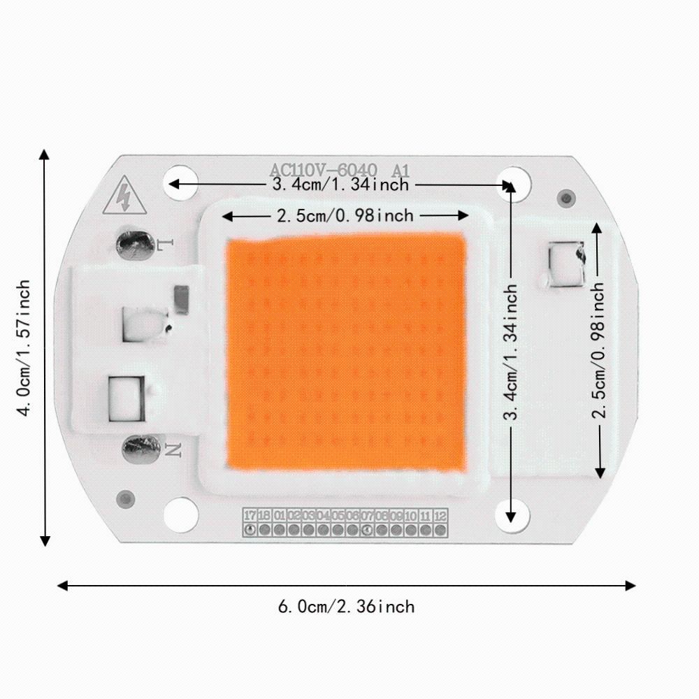 120 Degree Beam Angle Plant Grow Light Full Spectrum Hydroponic Plant Grow Light Hydroponic