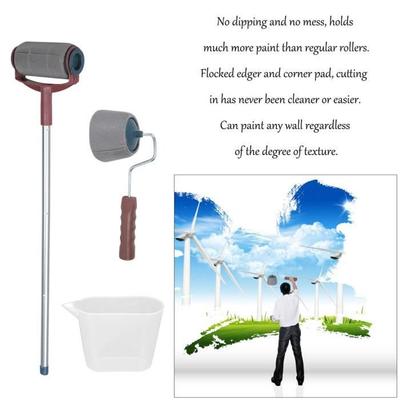 9'' Paint Roller, Pro-transform Your Home Easily, Professional Multi-function
