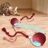 Long Lasting and Durable Easy To Clean Intelligent Obstacle Avoidance Pet Dog Toys Red Intelligent Interactive Cat Ball