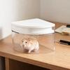 Small Pets House Removable Pets Cooling Shelter Hamster Shelter For Summer Home Indoors Gerbils Chinchilla Golden Silk Bear Mice