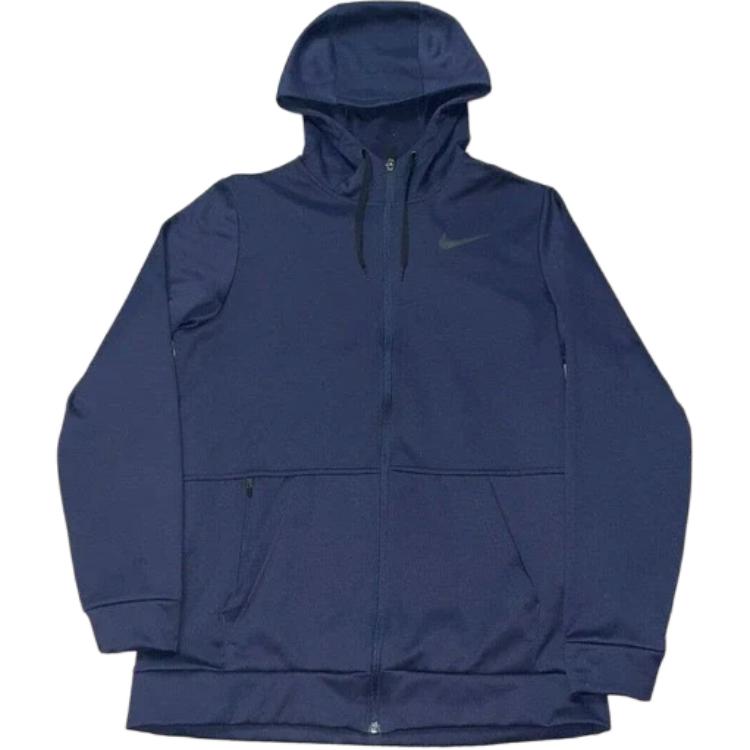 Nike Hooded Zip-Up Long Sleeve Sweatshirt Men sweatshirt Blue CU6231-451 L