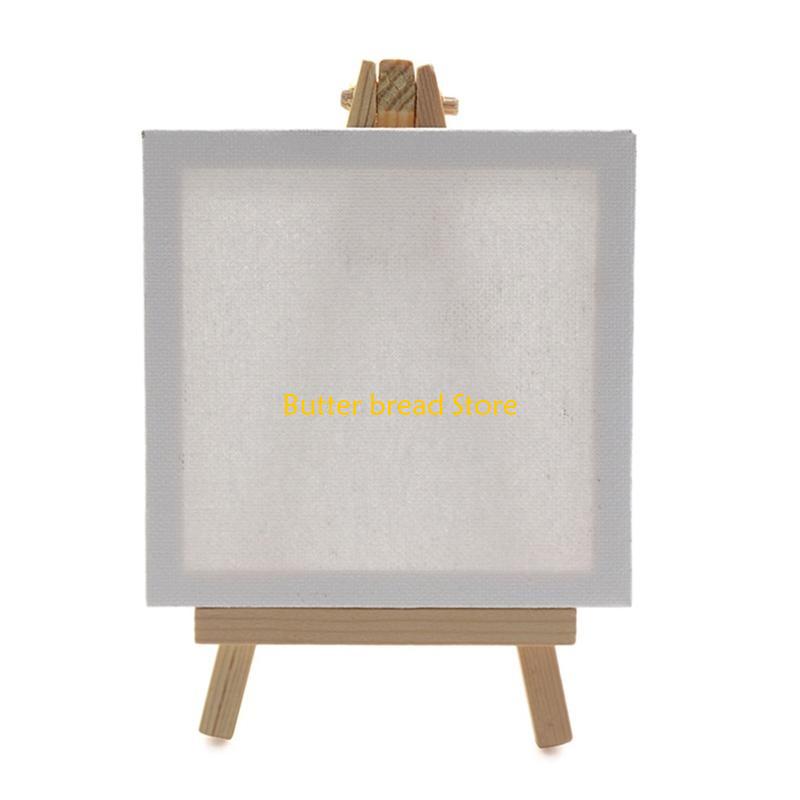 

W89C Children Art Drawing Set with Easel Painting Canvas Acrylics Paint Paintbrush and 10-well Palettes China Mainland