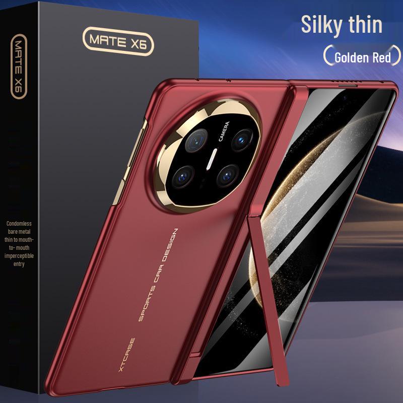 Huawei Mate X6 Ultra-Thin Magnetic Phone Case with Integrated Stand and Screen Film