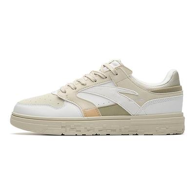 Street Naughty Slip Resistant, Abrasion Resistant, Lightweight Low Top Skateboard Shoes Women's White Gray Green 122238066-4