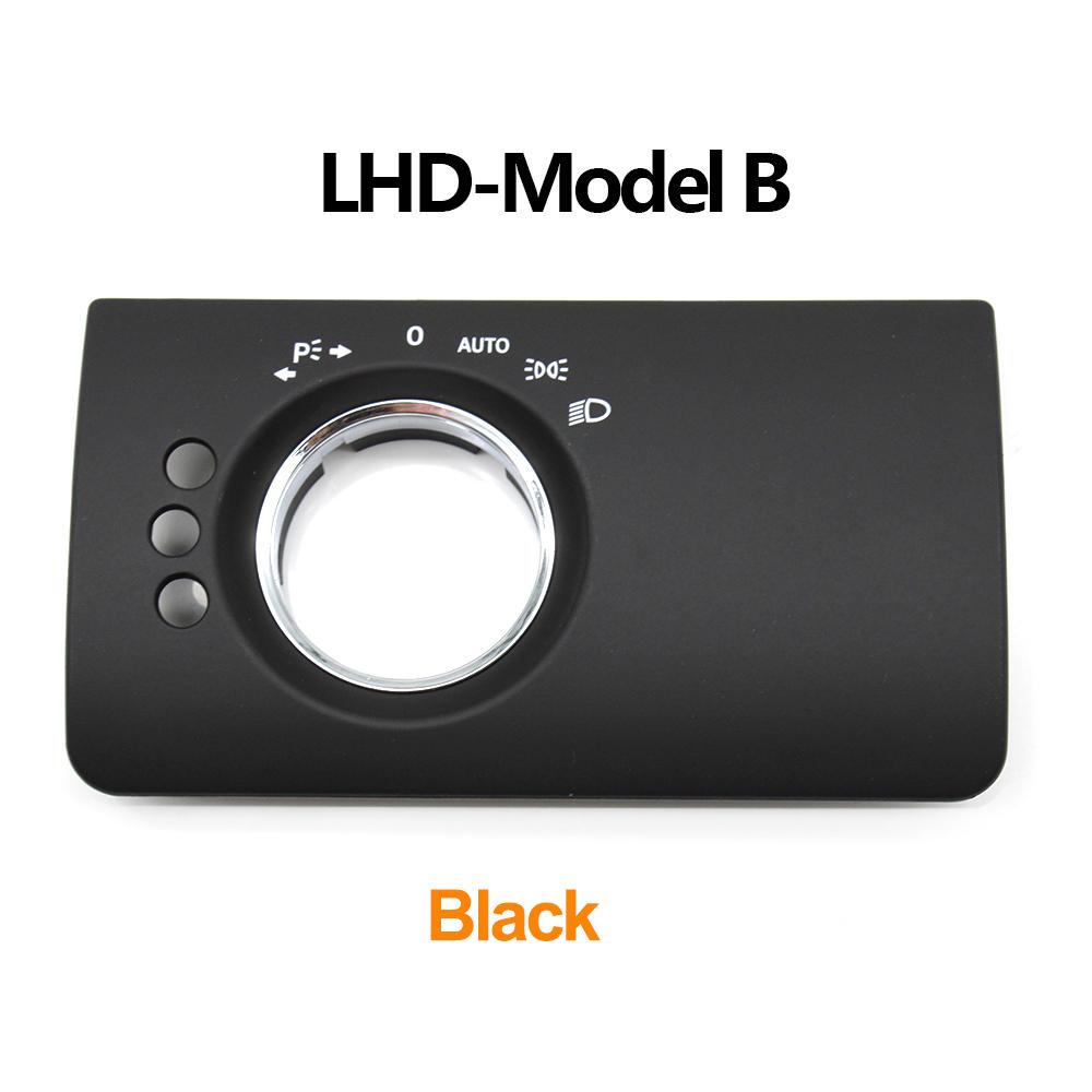 LHD Innenraum Auto Armaturenbrett Scheinwerfer Hauptscheinwerfer Schalter Reparatur Abdeckung Blende Zierleiste Für Mercedes Benz ML GL W164 2005-2011 1645450304