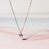 Jbans Classic Cutie Heart Pendant Surgical Steel Chain Necklace (C2401-An785_Sv)