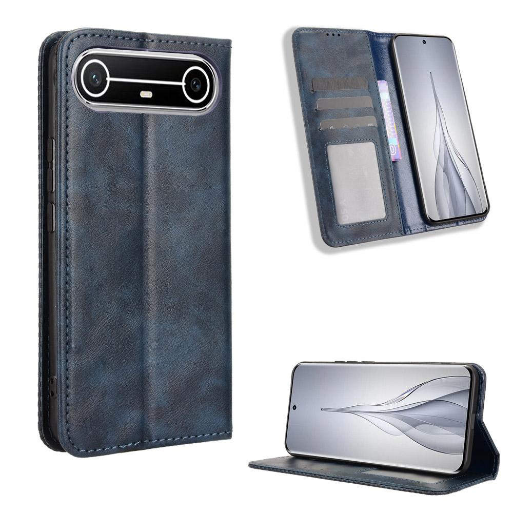 Flip Cover for Tecno Pova Slim / Tecno Spark Slim PU Leather Full-Body Protection [RFID Blocking] Phone Cases Wallet Cover