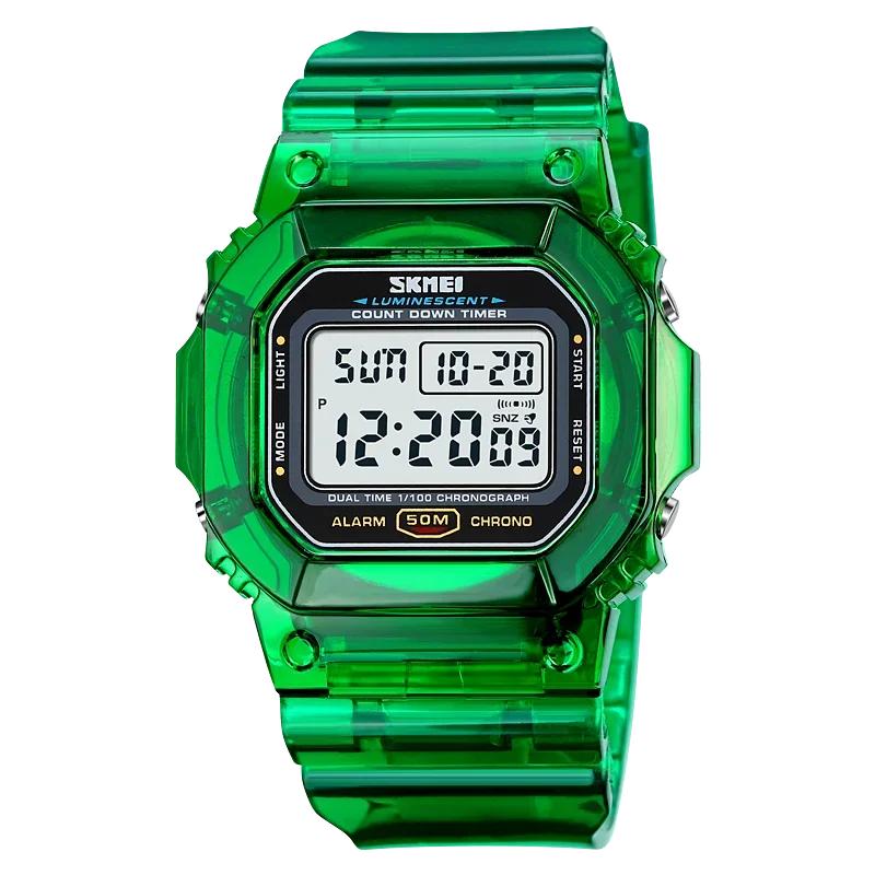 SKMEI 1999 Multifunctional Down Date Wristwatch reloj hombre Back Light Display Stopwatch Digital Watch Mens 5Bar Waterproof