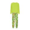 Christmas Print Cute Family Set Pajamas, Home Clothes, Family Set Long Sleeve Top Pants Set