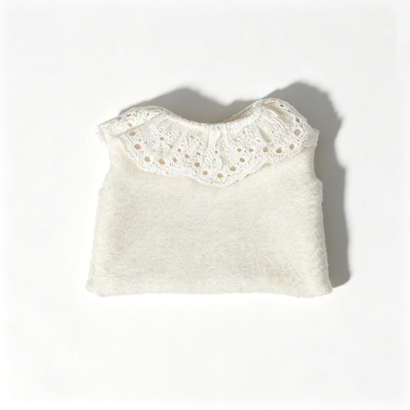 10cm Mini Doll Cotton T-Shirt - Trendy Short Sleeve Top Accessory