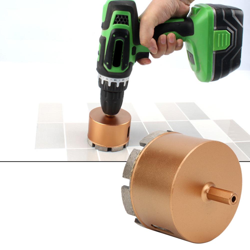 Marmoröffner Diamantbohrkrone Lochsäge für Granitfliesen Beton Glas 80mm