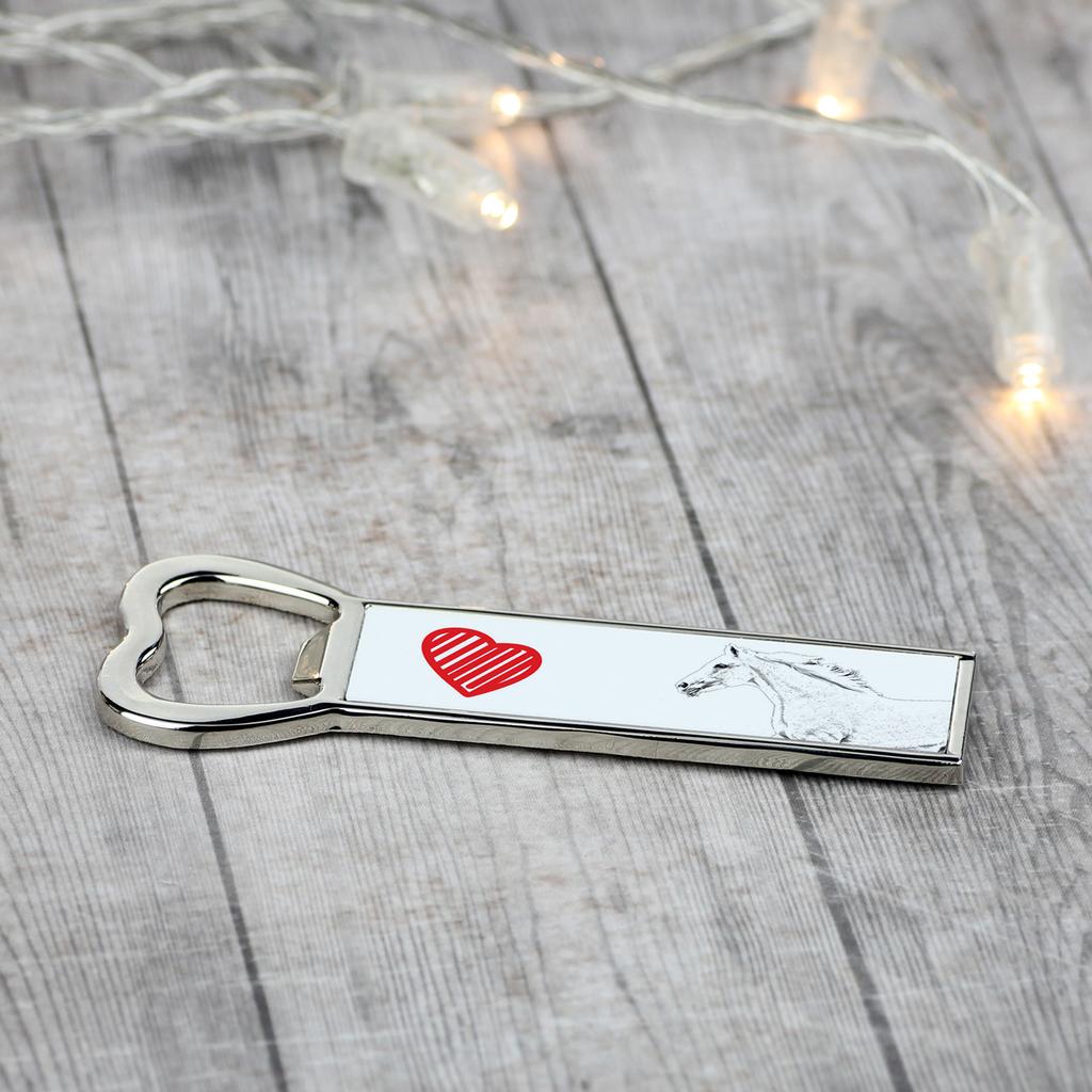 Czech Warmblood – Bottle opener with a horse, personalized fridge magnet bottle opener | Art-Dog
