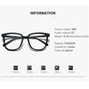Anti-blue Light Irregular Color Changing Myopia Glasses With Retro Flat Bridge Frame 1962
