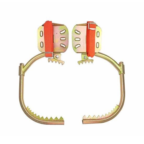 

1 Набор Шипы для Лазания по Деревьям Регулируемые Электрические Ботинки для Лазания по Столбам с Зубьями Пилы Нескользящие Снаряжение для Работы на Высоте и Сбора Фруктов S