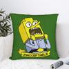 Cute Lemongrab Pillowcase Polyester Cushion Cover Decorations Throw Pillow Case Cover Home Zippered 40X40Cm