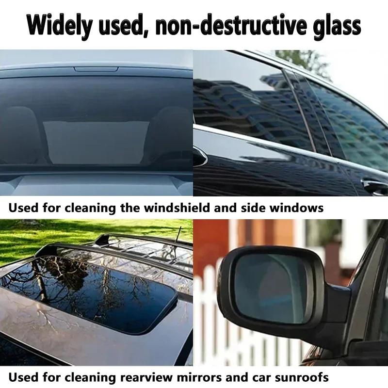 Car Glass Film Remover Windshield Cleaner Glass Film Coating Glass Oil Paste Film Emoval Cream Clean Stains Auto Detailing
