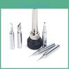 937d 852d For 936 Esd 898d 907 Hakko Iron Tip Cannula Casing And 5 X Solder Iron Tips Soldering Station Iron Handle Adapter