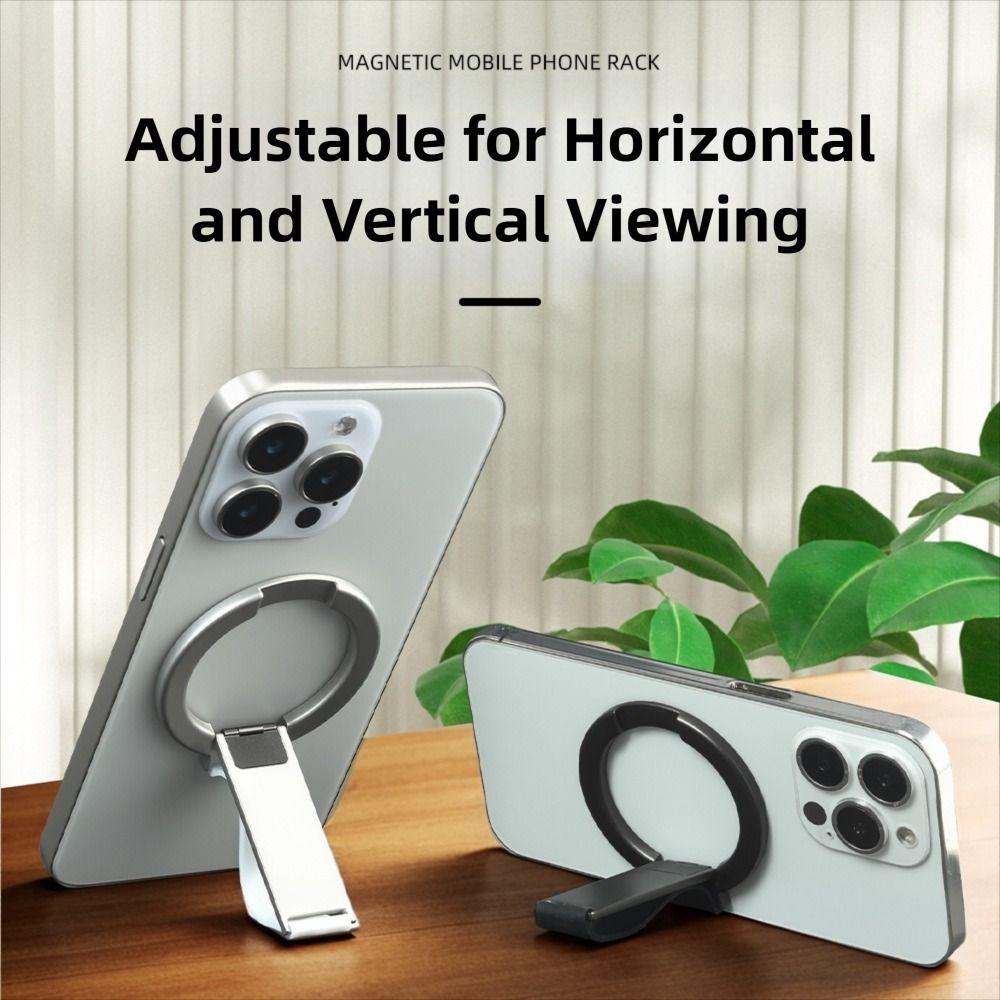 Foldable Phone Ring Holder Magnetic Phone Stand Universal Cell Phone Grip Stand  For MagSafe