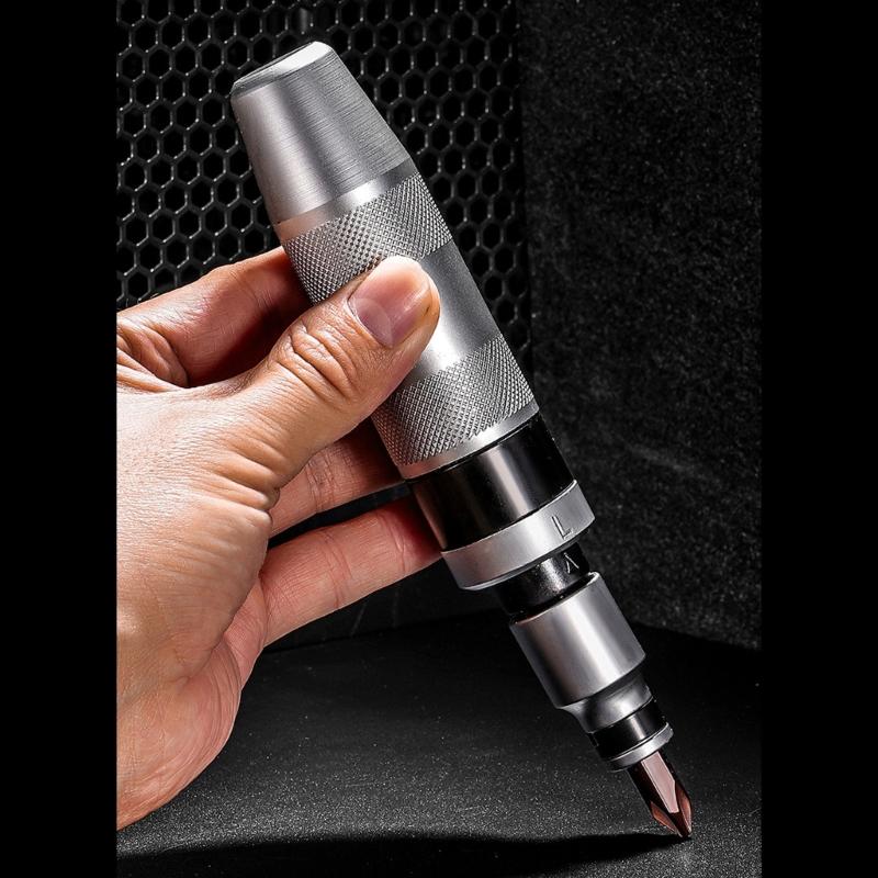 13Piece Impact Screwdriver Kit with Carbon Steel Bit Suitable for Removing Old and Damaged Screws Quick And Easy Repairs