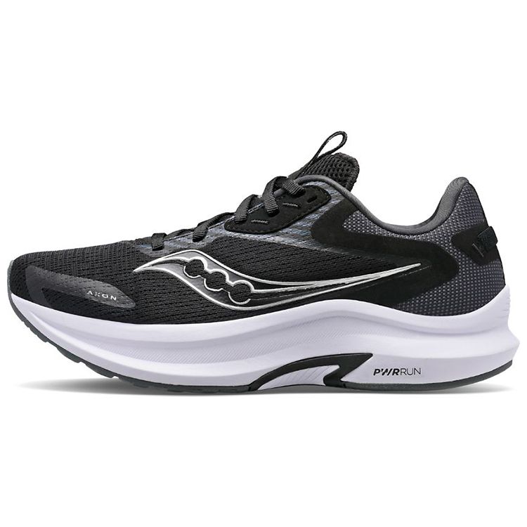 Saucony Men Axon 2 Black White Running Shoes S20732-05 44