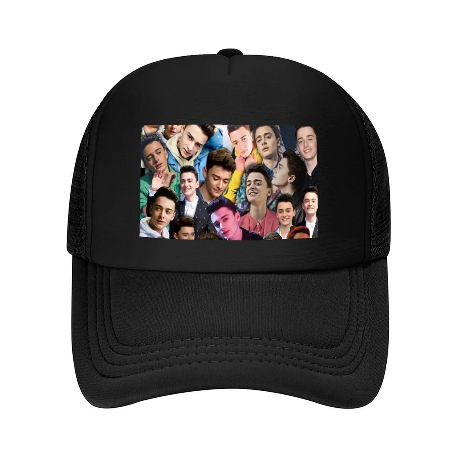 noah schnapp collage Baseball Cap Sunhat Luxury Brand black derby hat Women Hats Men s