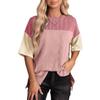 2025 Women's Versatile Round Neck Shirt - Stylish Three-Color Casual Top
