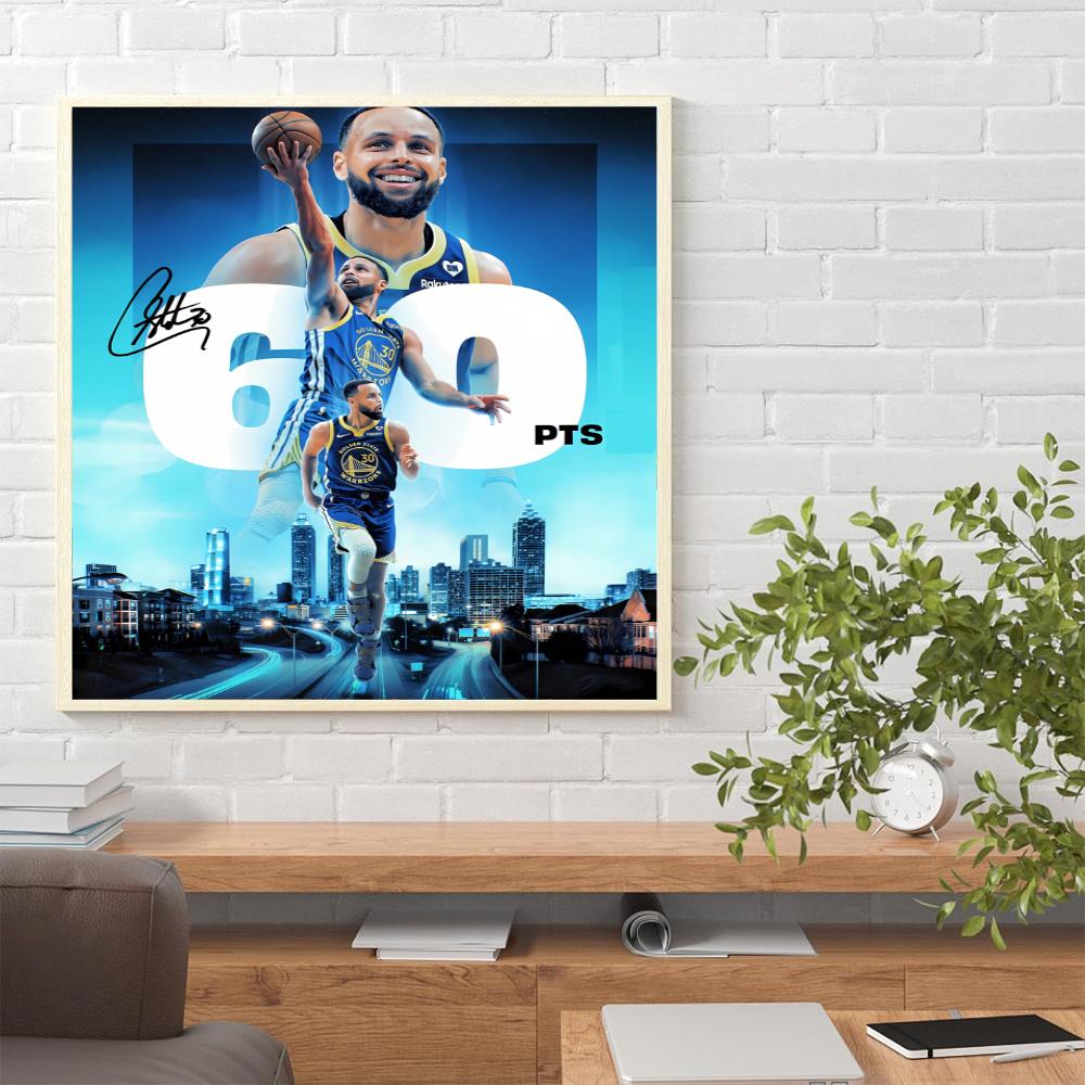 Curry 5D Diy Diamond Painting Round Diamond Diy Frameless Holiday Artwork Suitable For Home Office Wall Decoration