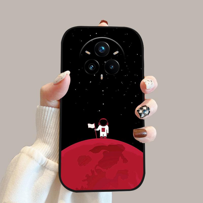 Fashion Case For Oppo Realme 14 Pro Soft Silicone TPU Phone Bumper Shells For Realme14 Pro Capa RMX5056 Protective Fundas Cover