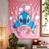 Stitch Art Pattern Tapestry Wall Hanging Boho Aesthetic Wall Blanket For Bedroom Living Room Dorm Home Wall Decor 1012122