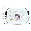 Snow Windshield Cover Cartoon Pattern Automotive Windshield Snow Covers Multi-purpose Car Accessories For Cars Trucks SUV MPV