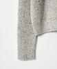TRIP LE SENS Nef Yarn Wool Collar Knit_Gray