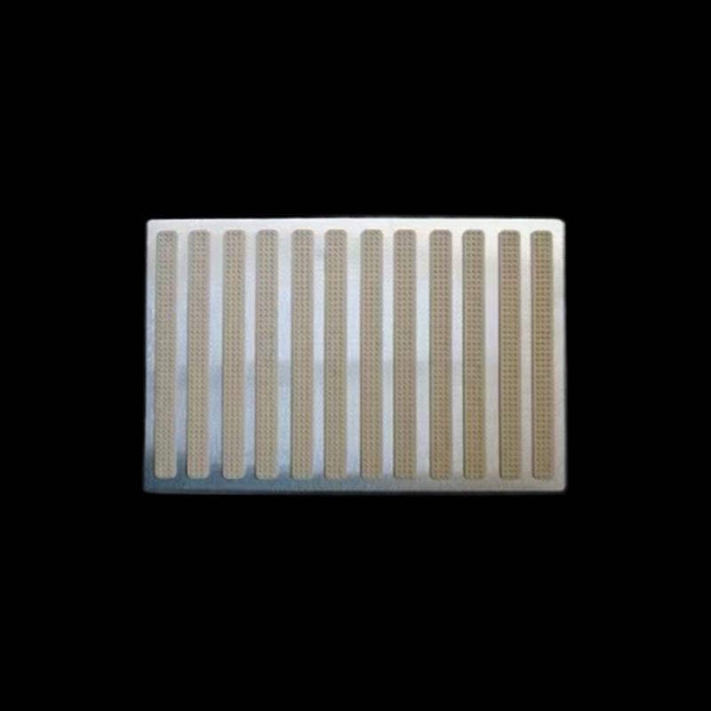 Podložka pod pedál auta Univerzální Auto Auto Podlahová Koberec Podložka Záplata Protiskluzová Ocelová Deska 23.5X16Cm Pro Autokoberce s Hedvábným Kruhem