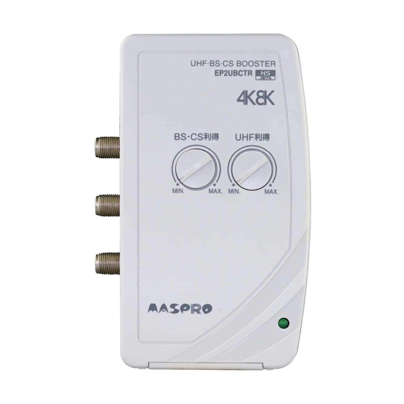 

MASPRO 3224MHz Compatible TV Recorder Booster Terrestrial Digital Broadcasting 4K8K Satellite Broadcasting 2 Outputs Current Passage HS Mark Standard