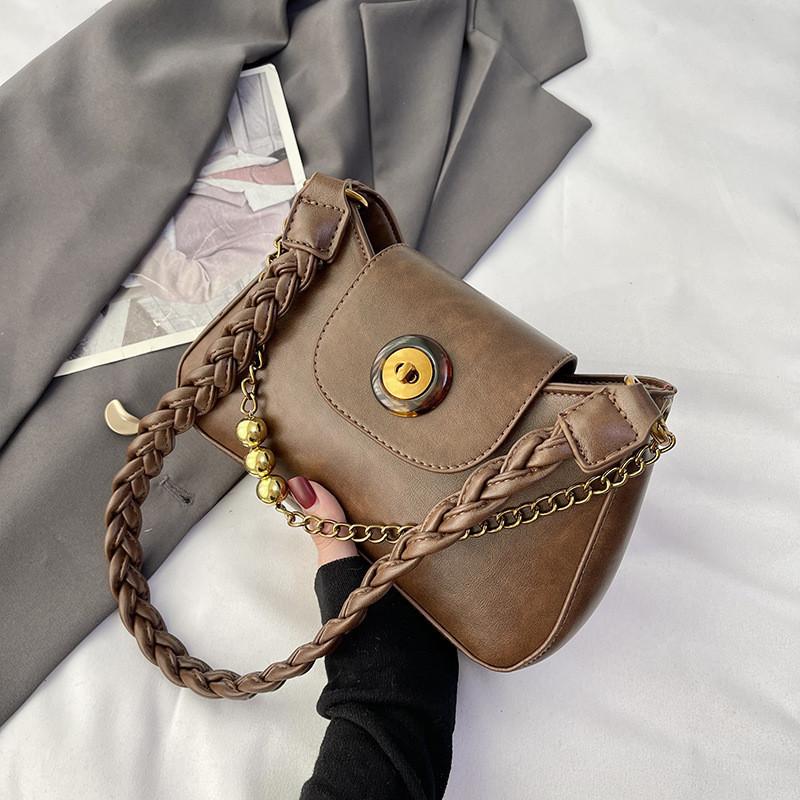 IELGY Textured Vintage Crossbody Shoulder Underarm Bag