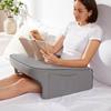 Cooloo8 Reading Pillow for Bed, Knee Table, Armrest, Knee Support Cushion, PC Desk, Bed, Telework Compatible, Lightweight and Portable, for Laptops,