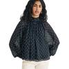Nobody´s Child Womens/Ladies Polka Dot High-Neck Relaxed Fit Blouse