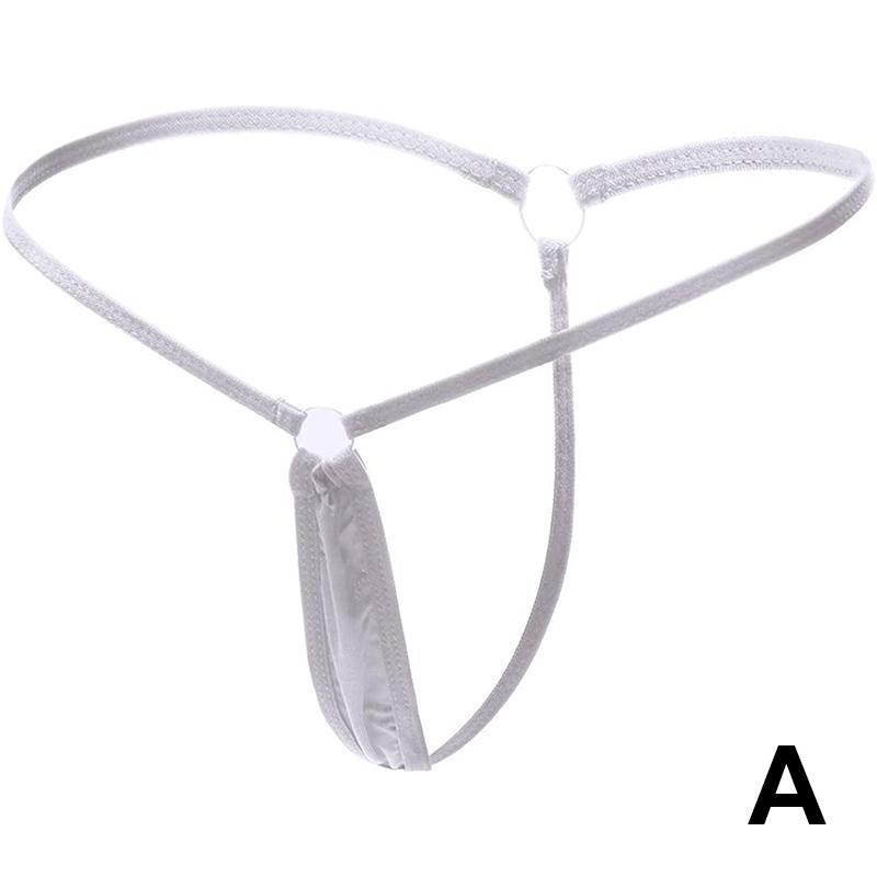 Dámské mini spodky Super malá tanga Jednobarevné sexy spodní prádlo s nízkým pasem Bandage Kalhotky